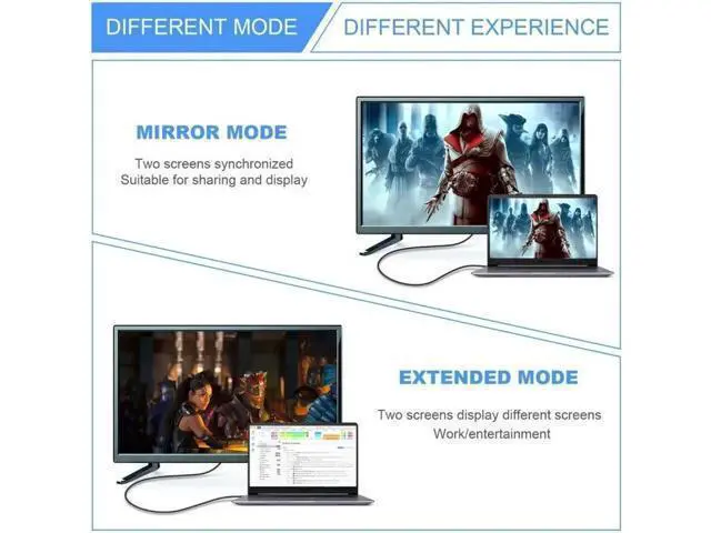 Alt view image 5 of 6 - Down Angled Mini HDMI Male to HDMI 2.1 Female UHD Extension Gold Converter Adapter Support 8K 60hz HDTV