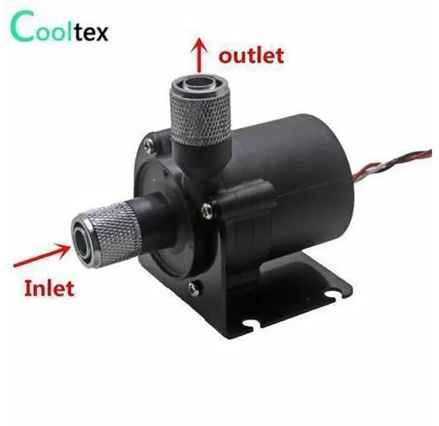 Alt view image 2 of 5 - Silent Brushless DC 12v Water cooling Pump DIY computer water cooler