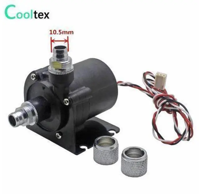 Alt view image 4 of 5 - Silent Brushless DC 12v Water cooling Pump DIY computer water cooler