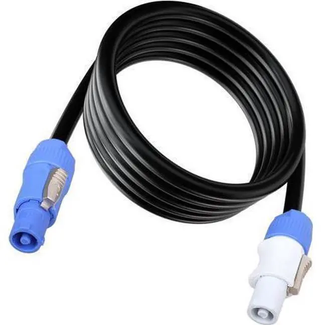 Main image of 3 Pin PowerCon Power Cable AC PowerCon Input to Output 12AWG Power Extension Cable Fits for Stage Light LED Screen Beam Moving Head Light Audio Video Equipment and More (1.85M/6FT)