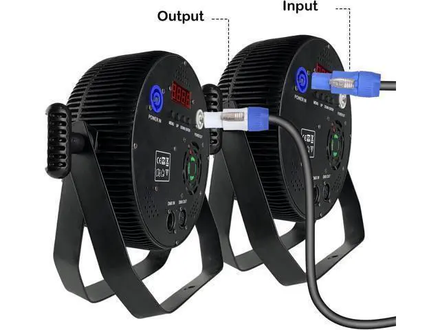 Alt view image 4 of 7 - 3 Pin PowerCon Power Cable AC PowerCon Input to Output 12AWG Power Extension Cable Fits for Stage Light LED Screen Beam Moving Head Light Audio Video Equipment and More (1.85M/6FT)