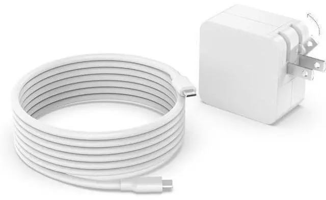 Main image of 65W Fast GaN Charger for Galaxy Book Pro & Pro 360 Laptop (NP950QDB NP930QDB NP935QDC NP950XDB NP930XDB) Notebook 7 9 USB C Type C Mini & Compact (60% Smaller) UL Certified 7.5ft Cable