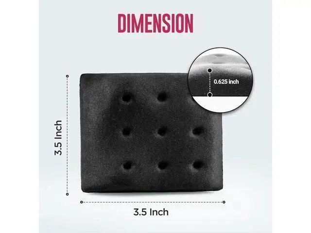 Alt view image 7 of 7 - WavePads by PostureUp Original Two Pack Adjustable Wrist Rests for Laptop and Keyboard Ergonomic Memory Foam Laptop Wrist Pads for Wrist Pain & Carpal Tunnel Relief Memory Foam Wrist Support Pad