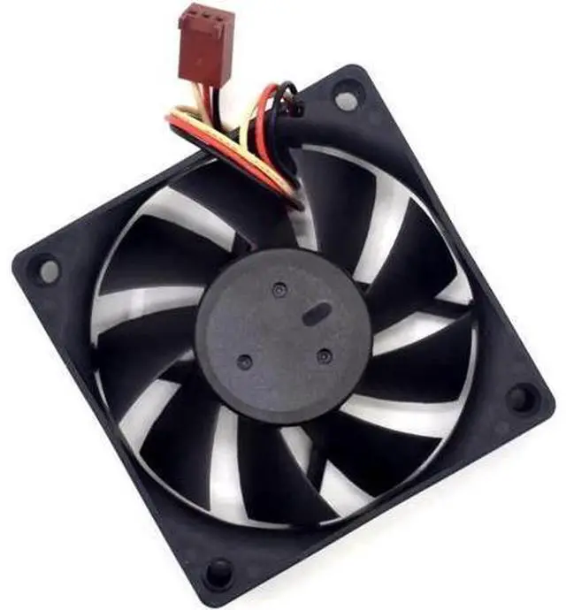Alt view image 4 of 5 - 2pcs DA07020R12U 7020 7cm 70x70x20mm Server Square Fan DC 12V 0.7A cooling fan