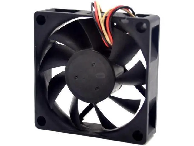 Alt view image 2 of 6 - 2pcs DA07020R12U 7020 7cm 70x70x20mm Server Square Fan DC 12V 0.7A cooling fan
