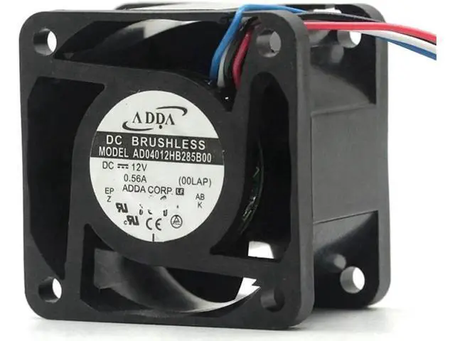 Alt view image 3 of 5 - 1pcs AD04012HB285B00 Fan 12V 0.56A Server cooling Fan 4028 4 cm 40*40*28mm