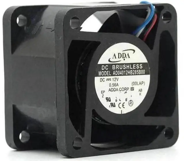 Alt view image 5 of 5 - 1pcs AD04012HB285B00 Fan 12V 0.56A Server cooling Fan 4028 4 cm 40*40*28mm