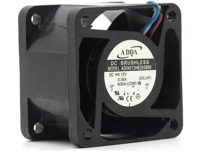 Alt view image 2 of 5 - 1pcs AD04012HB285B00 Fan 12V 0.56A Server cooling Fan 4028 4 cm 40*40*28mm