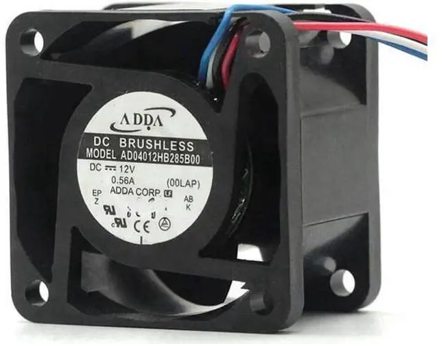 Alt view image 4 of 5 - 1pcs AD04012HB285B00 Fan 12V 0.56A Server cooling Fan 4028 4 cm 40*40*28mm