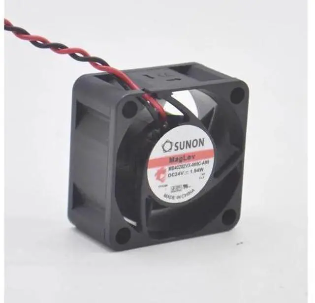 Alt view image 4 of 4 - 1pcs MB40202VX-000C-A99 fan DC 24V 1.54W Inverter recorder cooling fan 4020 4cm 40mm 40*40*20