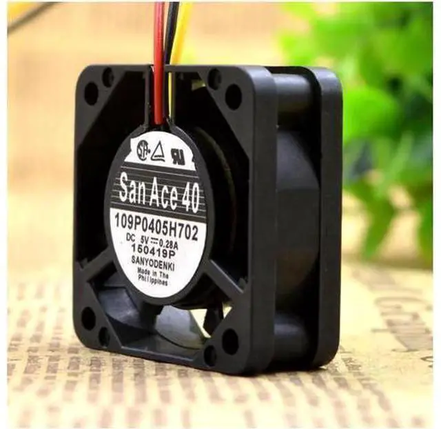 Main image of 4CM 4015 DC5V 0.28A 40*40*15MM Ball USB Fan 109P0405H702 cooling fan