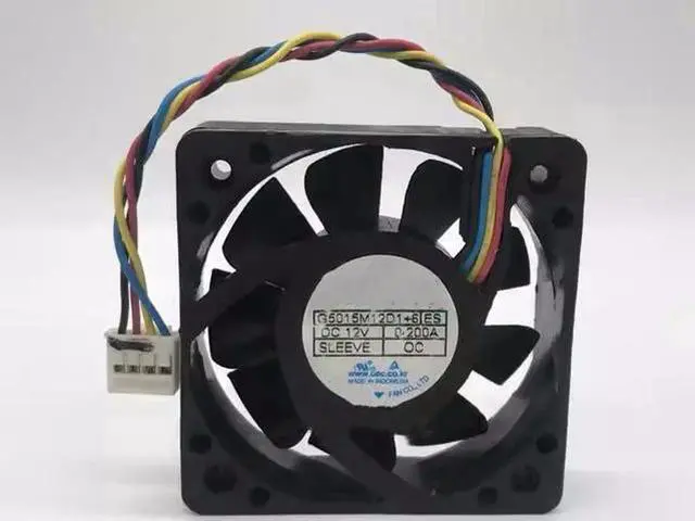Main image of for G5015M12D1+6 DC12V 0.200A 5015 car Audio Cooling Fan, 4, black