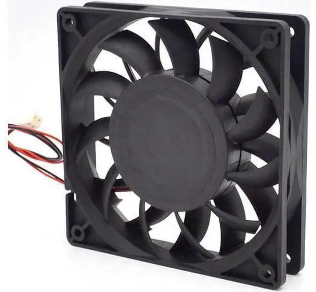 Alt view image 3 of 6 - 1pcs fan 12025 high speed air volume fan 12 cm 1.24A FFB1212SH