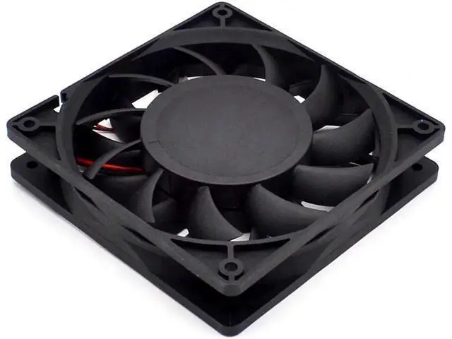 Alt view image 6 of 6 - 1pcs fan 12025 high speed air volume fan 12 cm 1.24A FFB1212SH