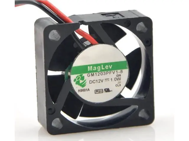Alt view image 5 of 6 - GM1203PFV1-8 DC12V 1.0W 30X30X10mm 2-Wire Cooling Fan 3010mm