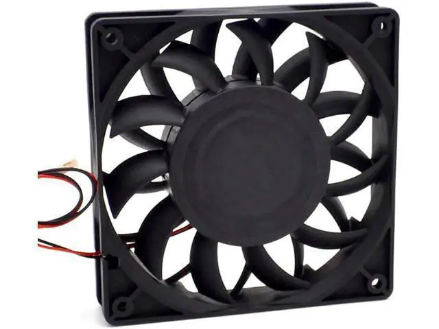 Alt view image 5 of 6 - 1pcs fan 12025 high speed air volume fan 12 cm 1.24A FFB1212SH