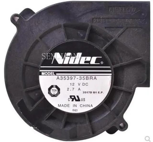 Main image of 9733 A35397-35BRA 12V 2.7A Four-wire Violent Fan Blower Turbine Fan