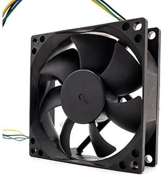 Alt view image 2 of 3 - DL08025R12U-S01 Fan for AVC DL08025R12U-S01 12V 0.5A 8025 Chassis Fan