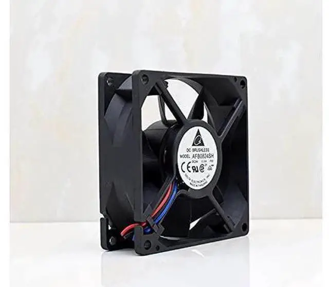 Alt view image 4 of 4 - AFB0824SH 24V 80mm Fan AFB0824SH 24V 0.33A 8025 3-pin Inverter Fan