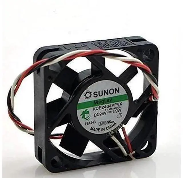 Alt view image 3 of 3 - KDE2404PFVX 24V Fan KDE2404PFVX 24V 1.9W 4010 3-pin Silent Inverter Fan