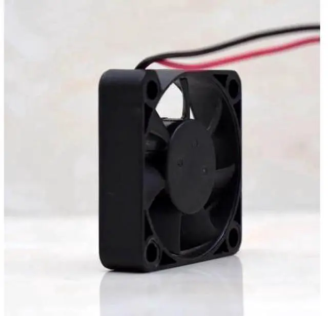 Alt view image 4 of 5 - DC12V 0.10A AD0412HB-G70 4010 4cm 2-wire double ball bearing silent cooling fan