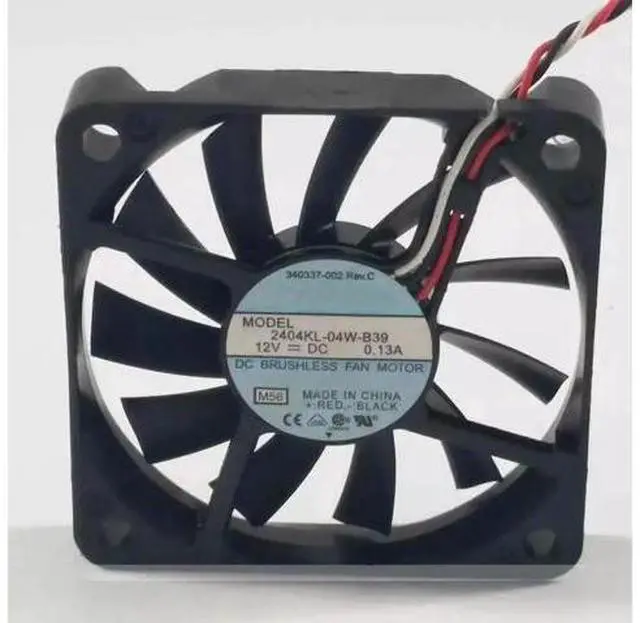 Main image of DC12V 0.13A 2404KL-04W-B39 6010 6cm 3-Wire Inverter Cooling Fan