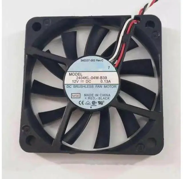 Alt view image 4 of 4 - DC12V 0.13A 2404KL-04W-B39 6010 6cm 3-Wire Inverter Cooling Fan