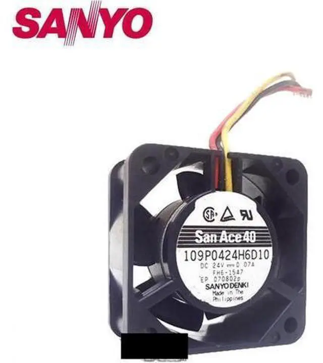Main image of 2pcs 109P0424H6D10 4020 24V 0.07A 40mm 4cm computer case cpu axial cooling fan blower cooler