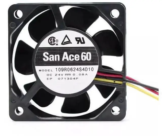 Main image of DC24V 0.08A 109R0624S4D10 6025 6cm 3-wire inverter cooling fan