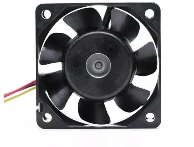 Alt view image 4 of 4 - DC24V 0.08A 109R0624S4D10 6025 6cm 3-wire inverter cooling fan