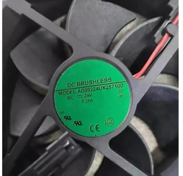 Main image of DC24V 0.25A AD0924UX257100 9025 9cm 2-wire inverter cooling fan