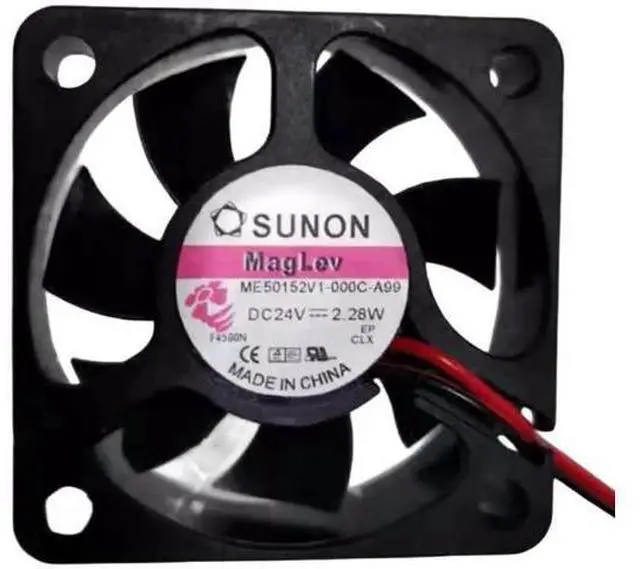 Main image of ME50152V1-000C-A99 24V 2.28W 5015 Cooling Fan,50X50X15MM 2-Wire