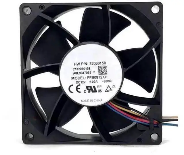 Main image of for FFB0812XH 12V 2A 4-Wire high-Speed high air Volume Violent PWM Speed Control Cooling Fan 8025