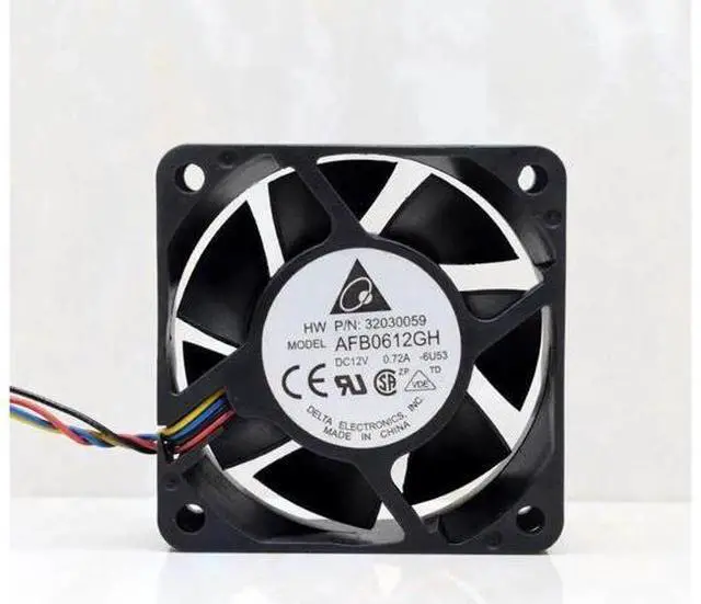 Main image of 1pcs AFB0612GH 6025 6CM 60MM 12V 0.72A 4 line pwm server inverter computer axial case cooler cooling fan