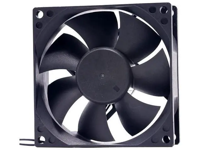 Alt view image 4 of 4 - DC12V 0.70A DS08025R12U 8025 8cm 4-Wire high Airflow Speed Control Cooling Fan