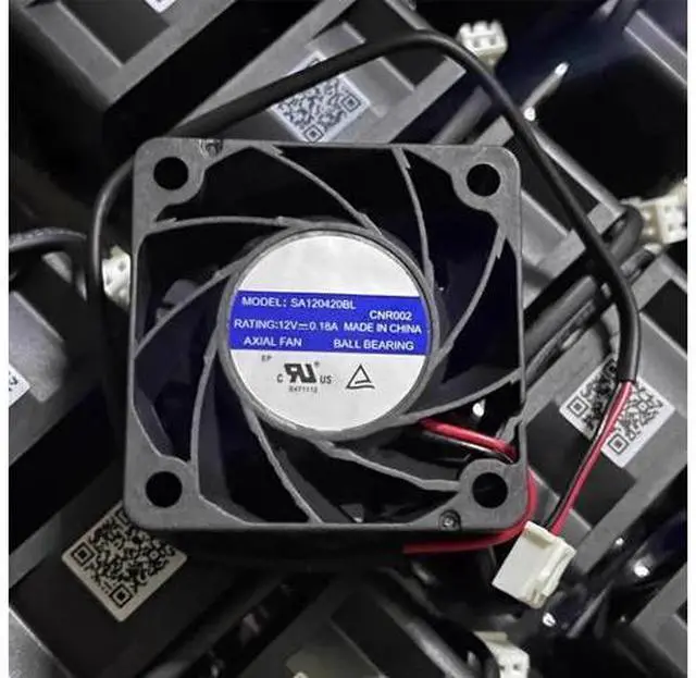 Main image of DC12V 0.18A SA120420BL 4020 4cm 2-Wire Chassis Large air Volume Cooling Fan