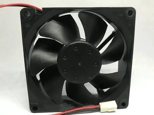 Alt view image 2 of 3 - DC12V 0.34A 3110KL-04W-B60 8025 8cm 2-Wire Large air Volume Chassis Cooling Fan