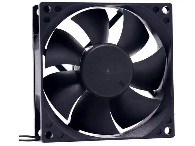 Alt view image 3 of 4 - DC12V 0.70A DS08025R12U 8025 8cm 4-Wire high Airflow Speed Control Cooling Fan