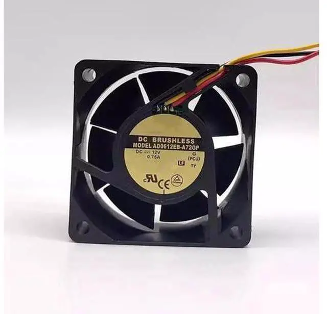 Main image of for 12V0.75A 6025 AD0612EB-A72GP Power Supply, high air Volume 6cm Cooling Fan