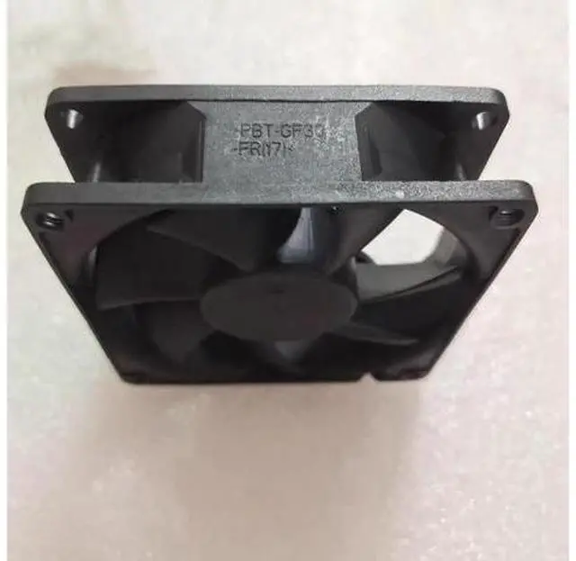 Alt view image 2 of 4 - DC12V 0.65A AD0812VB-A72GP 8025 8cm 3-Wire high Airflow Dual Ball Cooling Fan