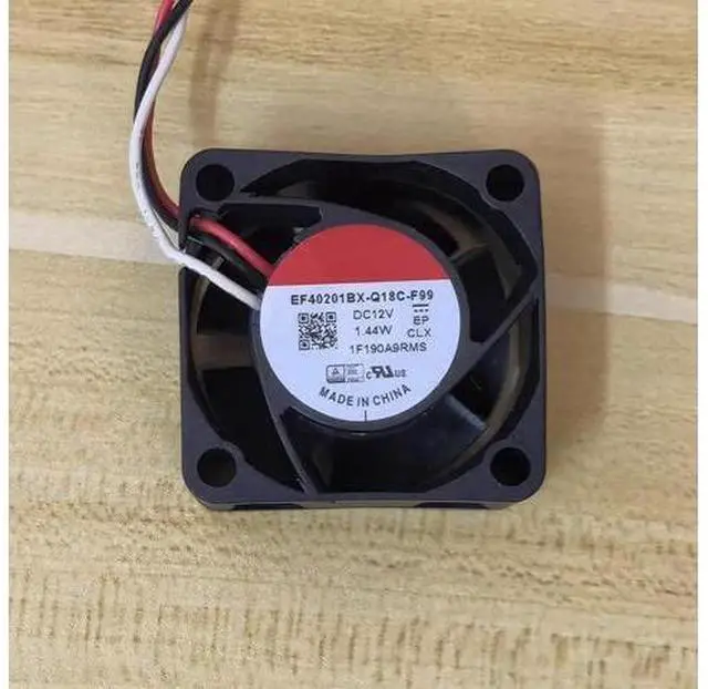 Main image of DC12V 1.44W EF40201BX-Q18C-F99 4020 4cm 3-Wire Switch Cooling Fan