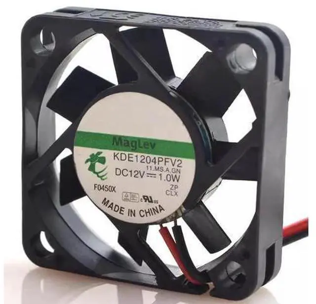 Alt view image 5 of 5 - DC12V 1.0W KDE1204PFV2 4010 4cm 2-wire magnetic bearing silent cooling fan