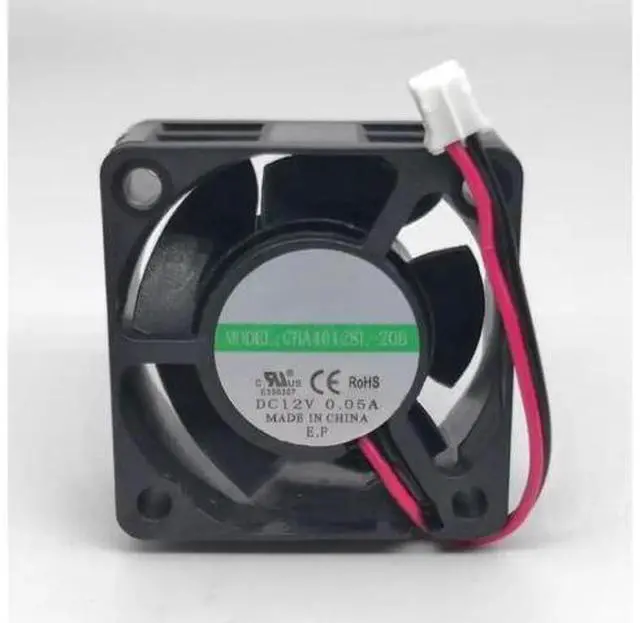Main image of DC12V 0.05A CHA4012SL-20B 4020 4cm 2-Wire Silent Cooling Fan