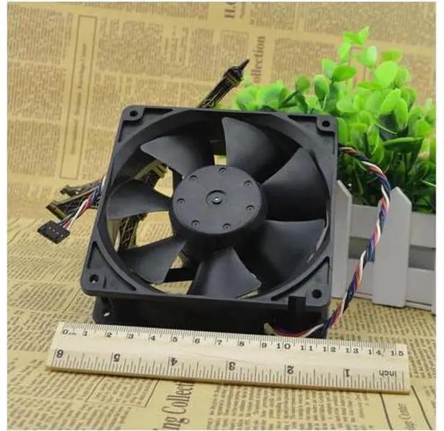 Alt view image 2 of 4 - For NMB 12cm 12V 1.3A For D.ell Y4574 4715KL-04W-B56 Special fan for ants cooling fan