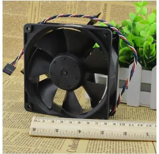 Alt view image 3 of 4 - For NMB 12cm 12V 1.3A For D.ell Y4574 4715KL-04W-B56 Special fan for ants cooling fan