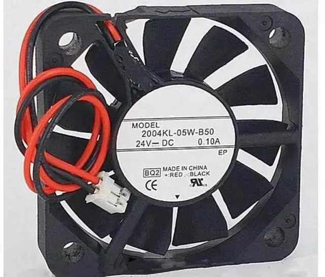 Main image of for 2004KL-05W-B50 24V 0.10A 50X50X10MM 2-Wire Cooling Fan