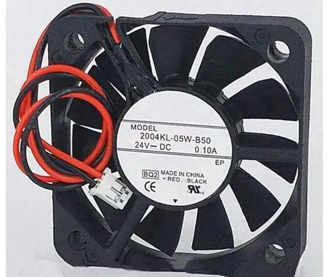 Alt view image 2 of 3 - for 2004KL-05W-B50 24V 0.10A 50X50X10MM 2-Wire Cooling Fan
