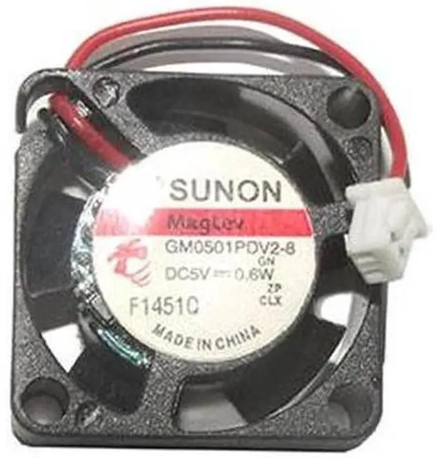 Main image of 20mm GM0501PDV2-8 GN 5V 2cm 0.6W 2Wire Cooling Fan 20x20x8mm