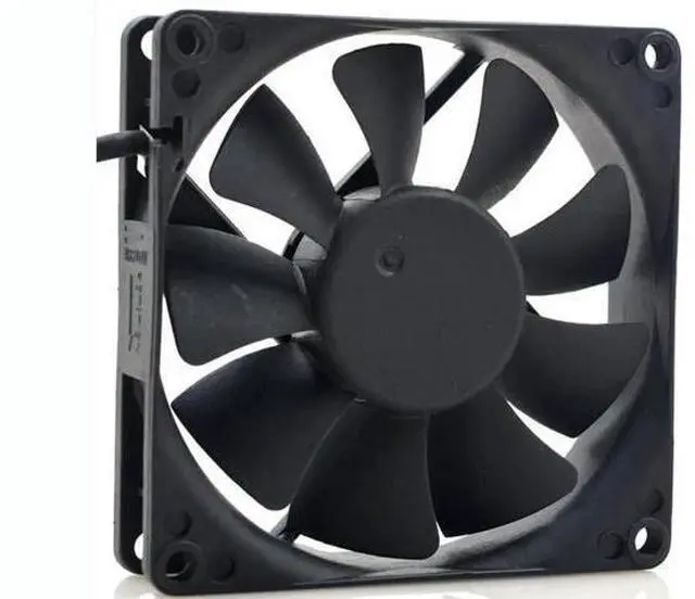 Alt view image 3 of 3 - for D80SH-12C 12V 0.19A 80X80X20MM 2-Wire Cooling Fan