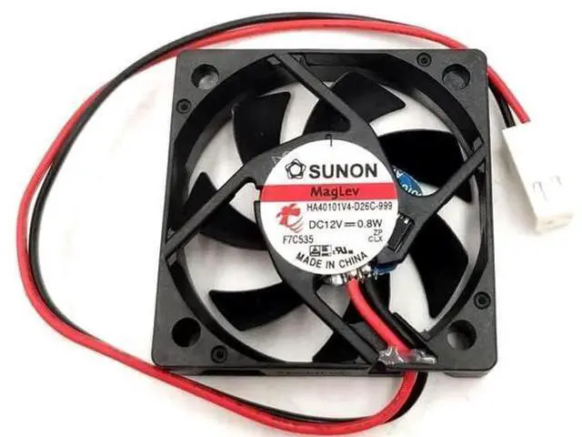 Alt view image 3 of 5 - HA40101V4-D26C-999 MagLev 12V 0.8W 4010 Cooling Fan 40X10MM